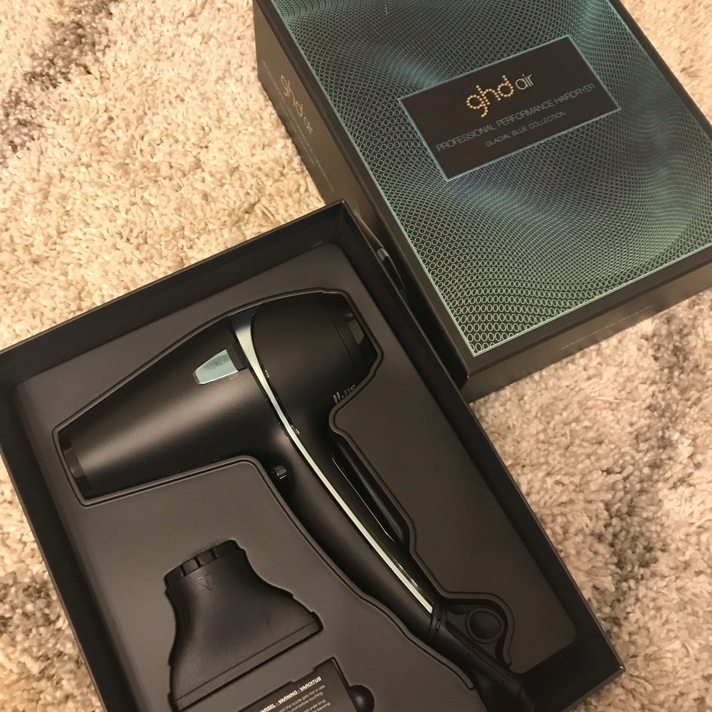Brand New GHD Glacial Blue Blow Dryer